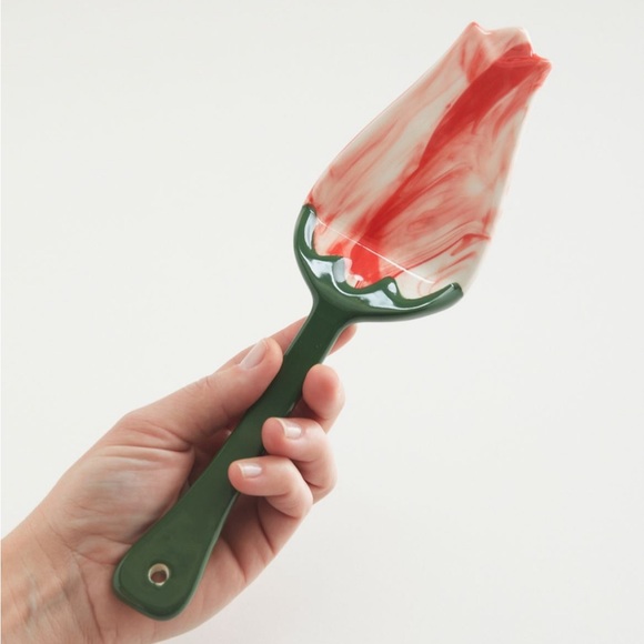 NWT Unique Rosebud Designed/Shaped Cake Serving Utensil - Picture 4 of 10